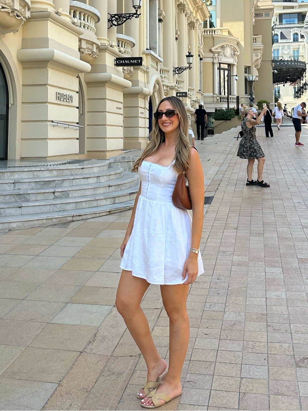 Linen Reformation Dress